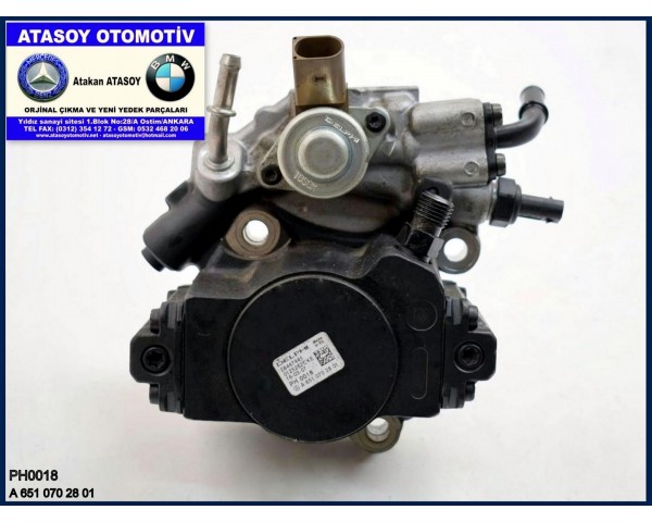 MERCEDES W447 VİANO MAZOT POMPASI DELPHI 9424A20A DELPHI 28297638 DELPHI 28343145 DELPHI 28348662 DELPHI 28348663 DELPHI 28447441 DELPHI 28252613 DELPHI 28249007 DELPHI 28298938 PH0018